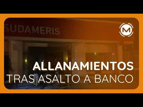 Dos detenidos tras 11 allanamientos por robo a banco en Naranjal