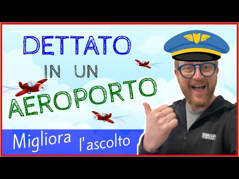✈️💥Esercizio di ascolto INGLESE! DETTATO in ✈️AEROPORTO! Riesci a capire?