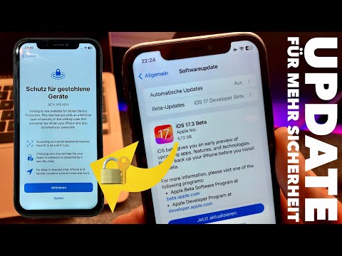 iOS 17.3 Developer BETA 1 ist da & macht euer iPhone NOCH SICHERER !! Apple UPDATE News