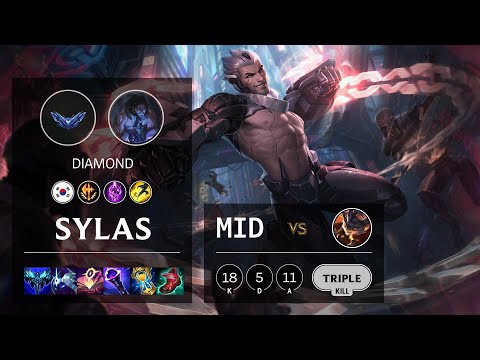 Sylas Mid vs Rumble - KR Diamond Patch 12.1