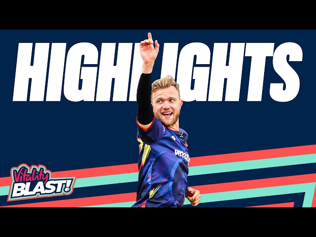 Cook & Critchley Star for Essex! | Kent v Essex – Highlights | Vitality Blast 2023