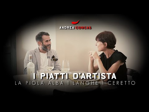 I Piatti d'Artista | La Piola Alba | Ceretto | Langhe | ArteCONCAS