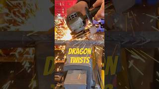 Dragon twists! #blacksmith #blacksmithtools #makingvideos #blacksmithshop #asmr #satisfying