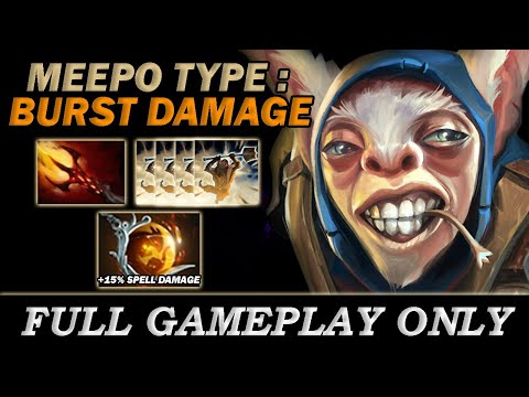 Burst Damage Type Dagon, Poof and Timeless Relic - Full Gameplay Meepo #145