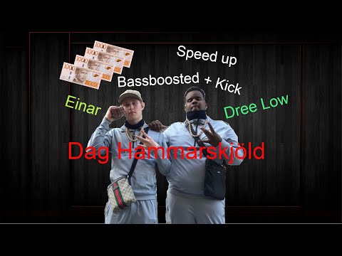 Hammarskjöld // Dree Low X Einar Dag //Speed up + bassboost + kick