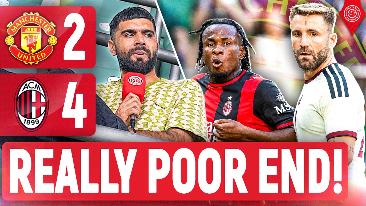 TERRIBLE TEAM PERFORMANCE! | Adam McKola REACTS! | Manchester United 2-4 AC Milan