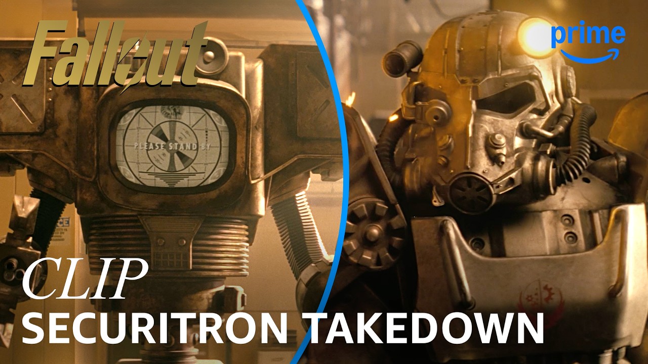 Maximus & Xander vs. Securitron | Fallout Season Two | Clip | Prime Video