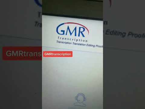 GMR Transcription is the new stake💲! #transcriptionjob  #earnmoneyonline #Freelancing #EzeeMoney