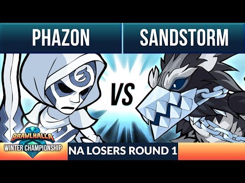 Phazon vs Sandstorm - L Round 1 - Winter Championship NA 1v1 Top 8