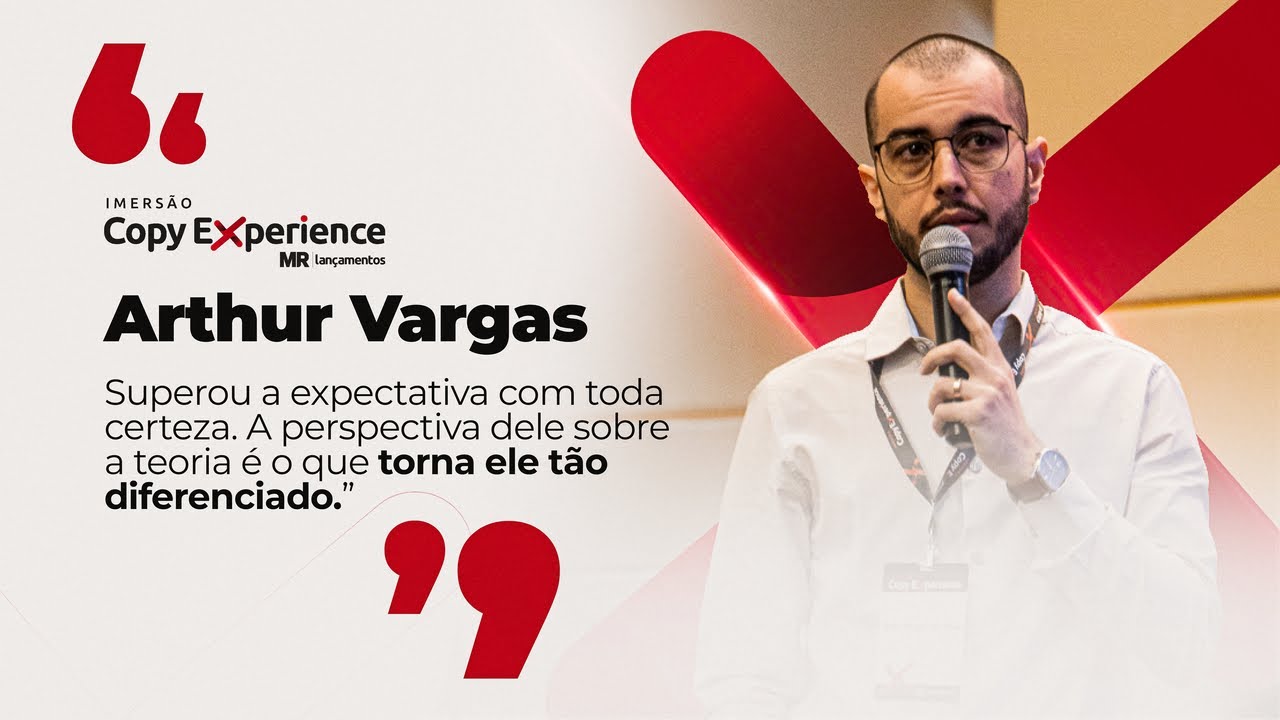 Imersão Copy Experience 11 - Depoimento Artur Vargas