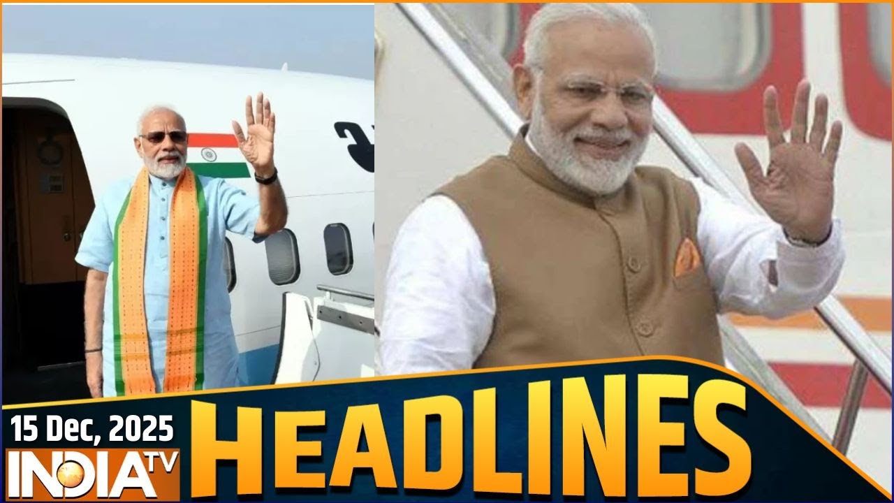 6 AM  Headlines : आज से तीन देशों की यात्रा पर जाएंगे PM मोदी, कई मु