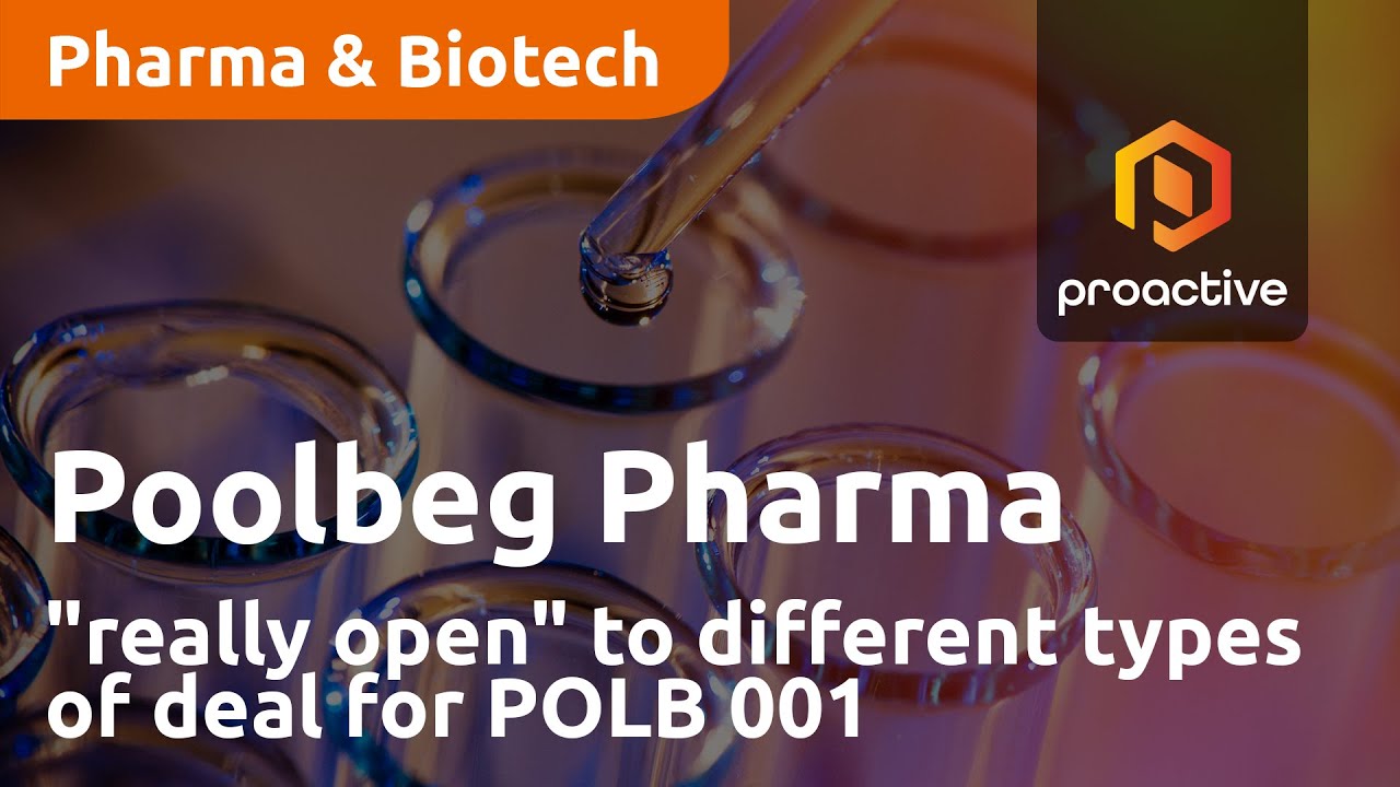 Poolbeg Pharma "really open" to different types of deal for POLB 001