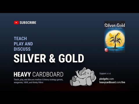 Silver & Gold 4p Teaching, Play-through, & Round table by Heavy Cardboard