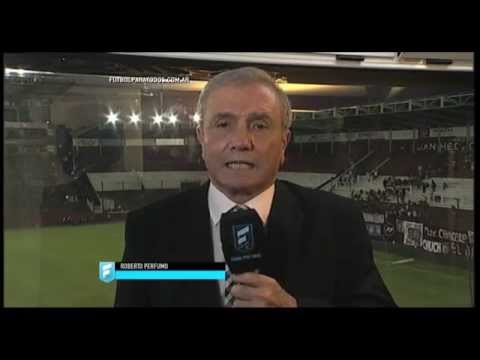 El análisis de Roberto Perfumo. Lanús 0 - Argentinos 1. Fecha 8. Primera División 2015. FPT.