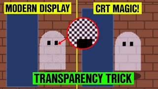 The CRT Transparency Trick: Why Old Games Looked Better