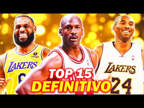 MI TOP 15 MEJORES JUGADORES DE LA HISTORIA NBA (RANKING DEFINITIVO)