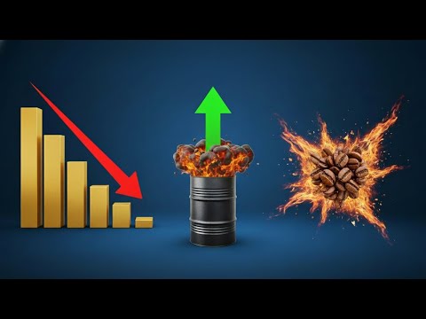 Gold Crashes, Oil Pops & Coffee Explodes | Commodity Corner Weekly Recap