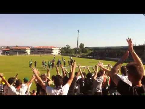 Cucujães 1 x Sanjoanense 3 - Agradecimento dos Jogadores