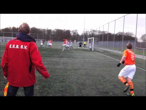 Jeka B2 - Oranje Wit B2,  14 januari 2012