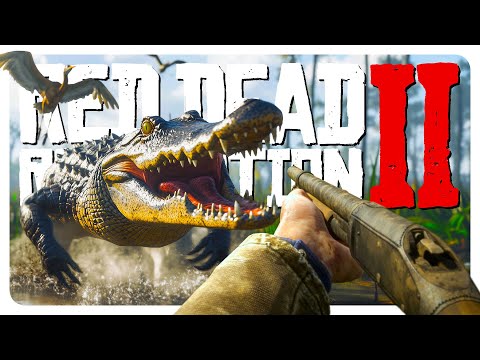 SWAMP HUNTING for GATORS (ᵃⁿᵈ ʳᶦᶻᶻᶦⁿᵍ ᵘᵖ ᵗʰᵉ ᴮᵃʸᵒᵘ ᴮᵃᵈᵈᶦᵉˢ) | Red Dead Redemption 2
