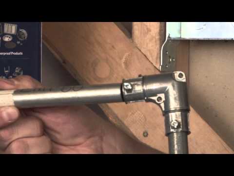 90° Inside Corner Couplings Pull Elbows... ECS Series