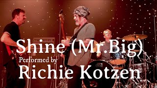 Shine (Mr.Big) Performed by Richie Kotzen Band | Front Row View | Live at Monsters of Rock Cruise