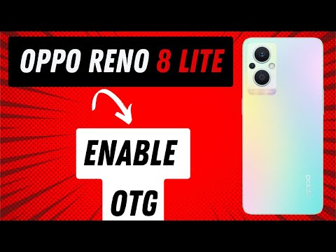 Oppo Reno 8 Lite Enable OTG || How to Use OTG or OTG pen drive