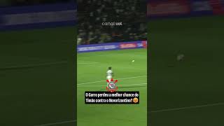 Garro fura bola e perde gol que poderia ser decidido na derrota para o Novorizontino, no Paulistão