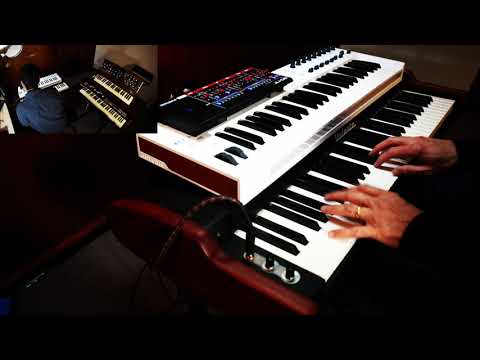 Valente Electric Piano with the Minimoog / Roland JU 06 / Tokai TX5