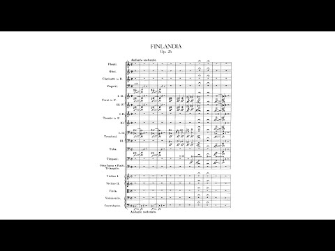 Sibelius: Finlandia, Op. 26 (with Score)