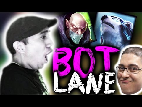 SirhcEz - SINGED AND VOLIBEAR BOT LANE ADVENTURES WITH TRICK2G FLIP BROS
