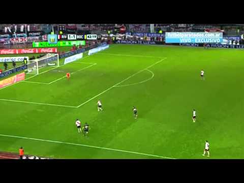 Blooper de Barovero. River 1- Boca 1. Torneo Final 2014