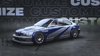 k20a_dave Need for Speed Unbound Lockdown Finding Legendary BMW M3 GTR and restoring it to glory