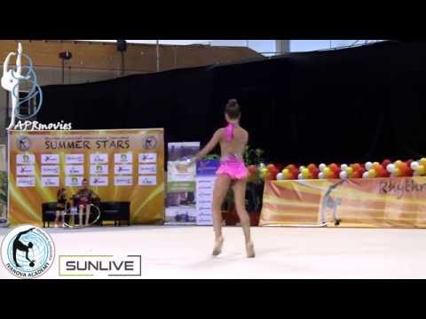Polina Sycheva - Chekhov/Moscow (RUS) - Maças (Clubs) - Junior Elite - Summer Stars 2016