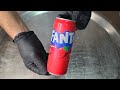 ASMR How To Make FANTA Strawberry To Ice Cream Rolls Satisfying Delicious