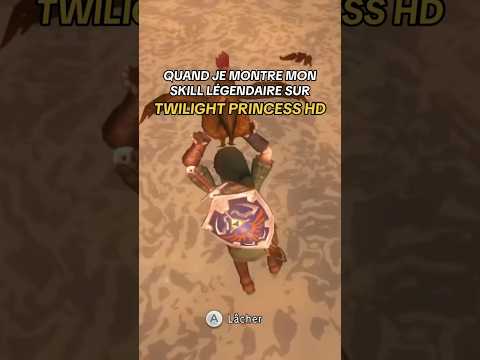 Un SKILL de FOU ✨ #flavienalexzander #zelda #twilightprincess #shorts