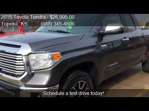 2015 Toyota Tundra Limited 4x4 4dr Double Cab Pickup SB (5.7