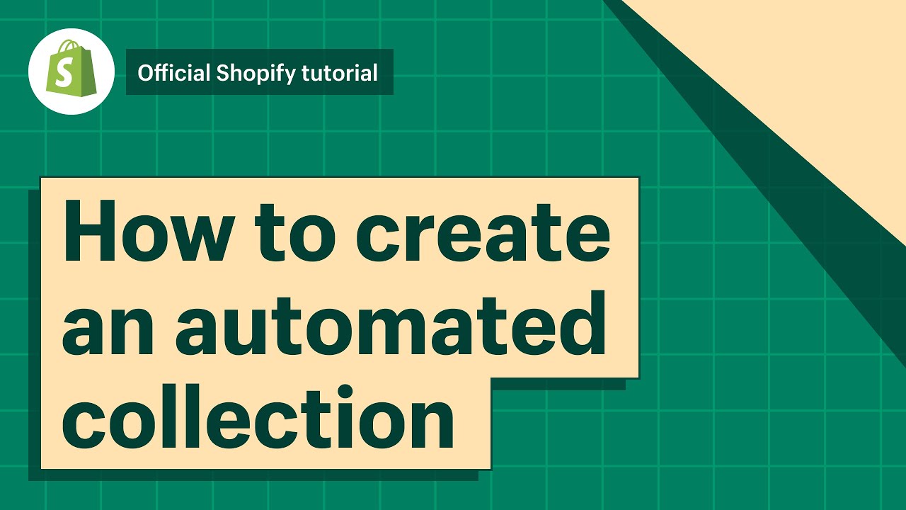 How to create an automated collection 