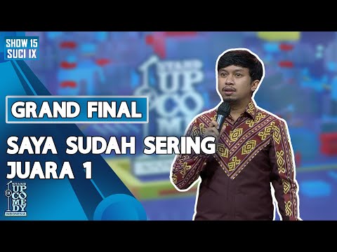 Stand Up Ali Akbar: Saya Sudah Sering Juara 1 - GRAND FINAL SUCI IX