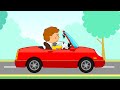 Развивающие мультики для малышей - Песни для детей - МАШИНКА 
