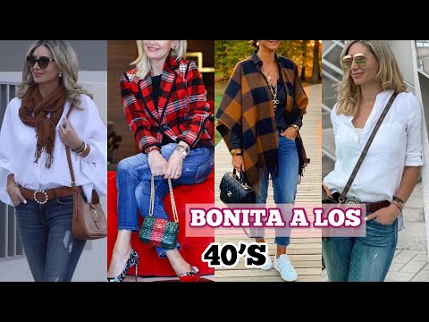Moda 2022 OUTFITS CÓMO VESTIR BIEN A LOS 40 AÑOS MODA PARA MUJER DE 40 AÑOS ELEGANTE Y FEMENINA