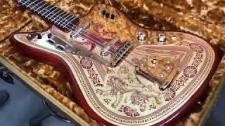 Video thumbnail for First look at House Lannister Fender Custom Shop Jaguar with Ron Thorn by Quimper Sound Records and Guitars