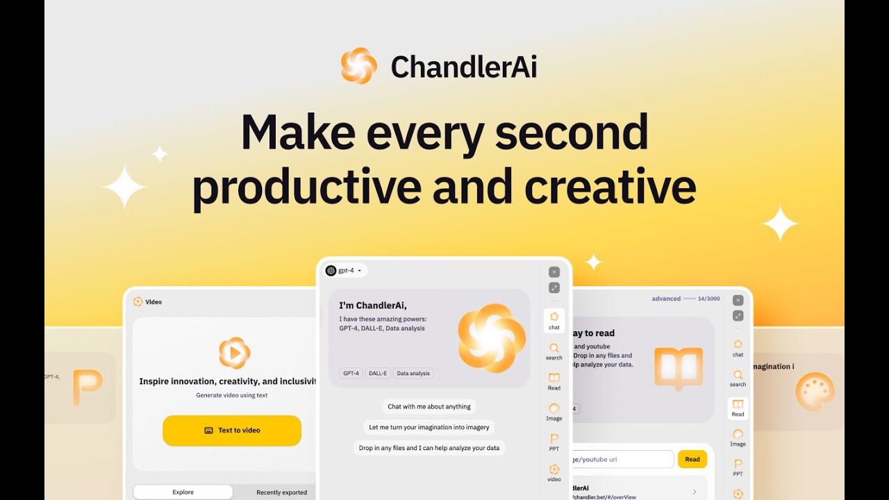 Meet ChandlerAi, Your All-In-One Ai Assistant.