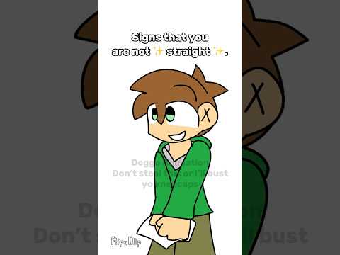 Sign’s That You Are Not Straight | #eddsworld #shorts | JOKEE!!!