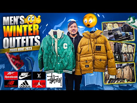 Men's Down Jackets😱🔥|Sherpa Jackets|Pants|Joggers Price Hunt|Bend The Trend|Outfits Price in Nepal
