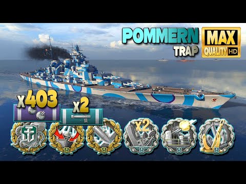 Pommern: Careless start leads to a big game - World of Warships