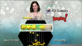 Lotto! Drawing For 03/13/2026