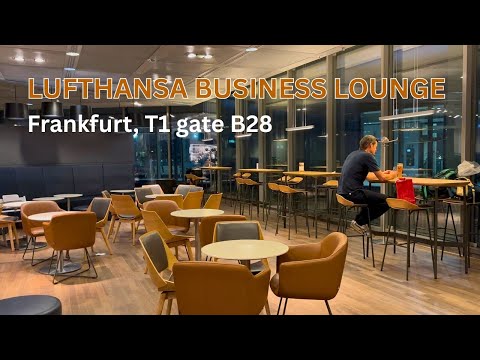 Lufthansa Business Lounge: Gate B28 Frankfurt Airport