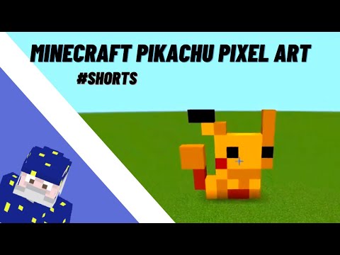 Tekko - The Most Shocking Ever - Pikachu Pixel Art Minecraft #Shorts