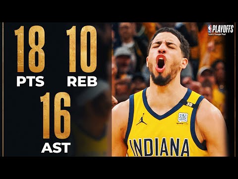 Tyrese Haliburton's CLUTCH TRIPLE-DOUBLE Performance In Game 3! April 26, 2024